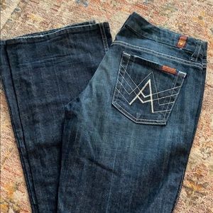 7 for all mankind flare jeans